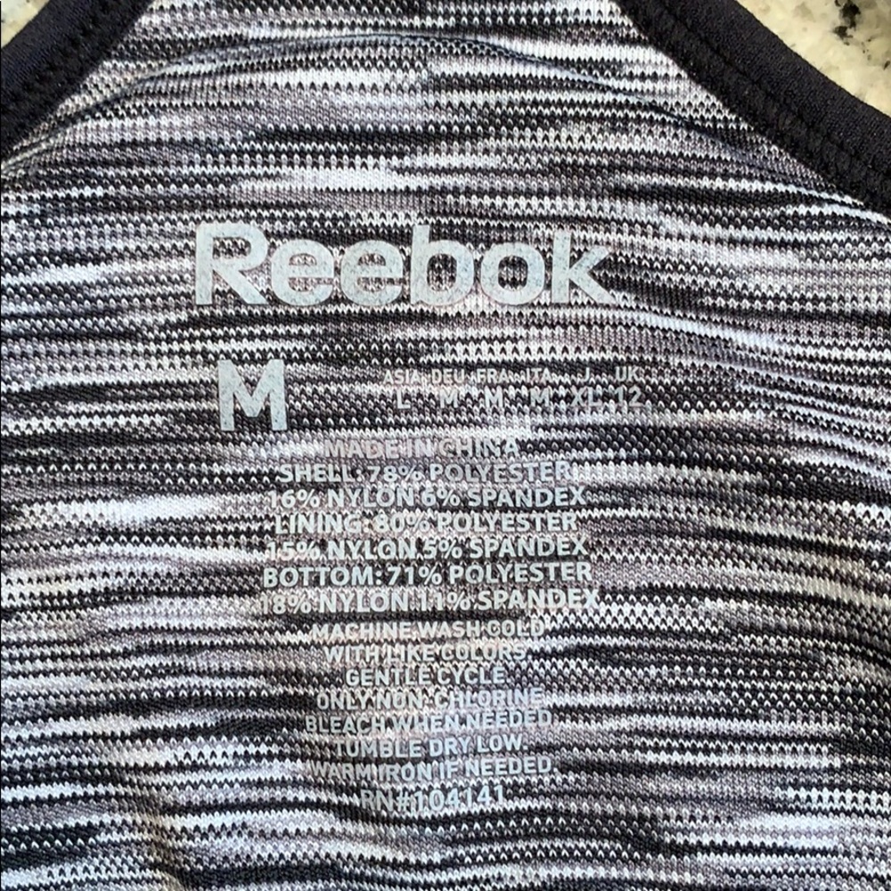 Reebok Racerback Sports Bra - Picture 2 of 3